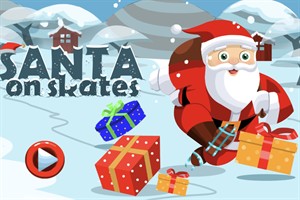 Santa On Skates